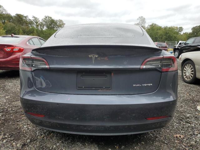 5YJ3E1EB1NF193959 - 2022 TESLA MODEL 3 Մոխրագույն լուսանկար 6