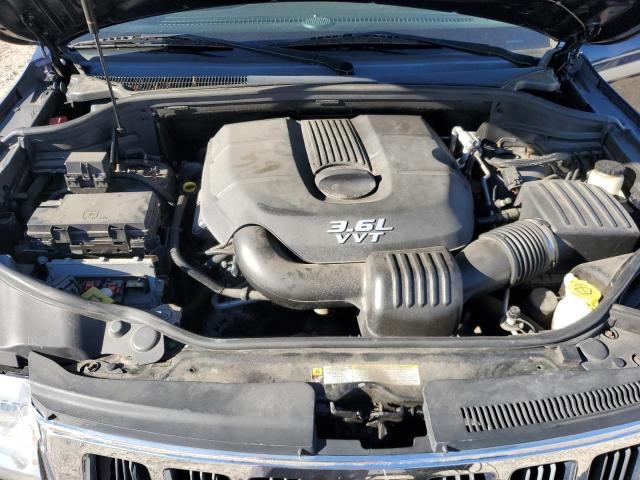 1C4RJFAG9DC615508 - 2013 JEEP GRAND CHEROKEE LAREDO BLUE photo 12