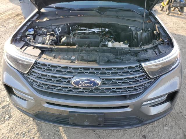 1FMSK8DH8MGA78665 - 2021 FORD EXPLORER XLT 灰色 照片 12