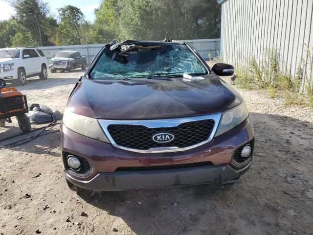 5XYKU4A27BG116250 - 2011 KIA SORENTO EX Tünd qırmızı foto 5