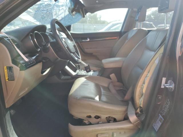 5XYKU4A27BG116250 - 2011 KIA SORENTO EX Tünd qırmızı foto 7