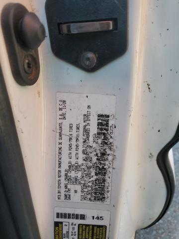 3TYSX5EN5MT004705 - 2021 TOYOTA TACOMA ACCESS CAB WHITE photo 12