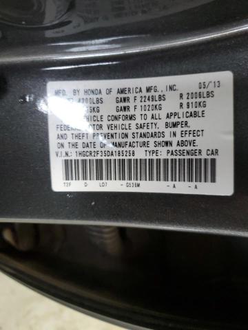 1HGCR2F35DA185258 - 2013 HONDA ACCORD LX Grafit foto 12