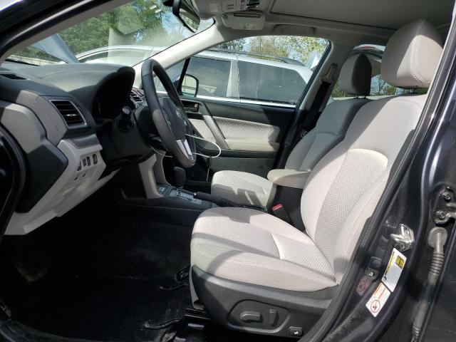 JF2SJAGC3JH614010 - 2018 SUBARU FORESTER 2.5I PREMIUM Negro foto 7