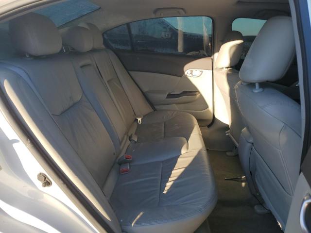 2HGFB2F94CH534433 - 2012 HONDA CIVIC EXL WHITE photo 10