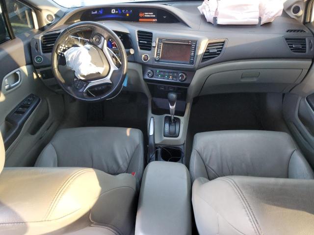 2HGFB2F94CH534433 - 2012 HONDA CIVIC EXL WHITE photo 8