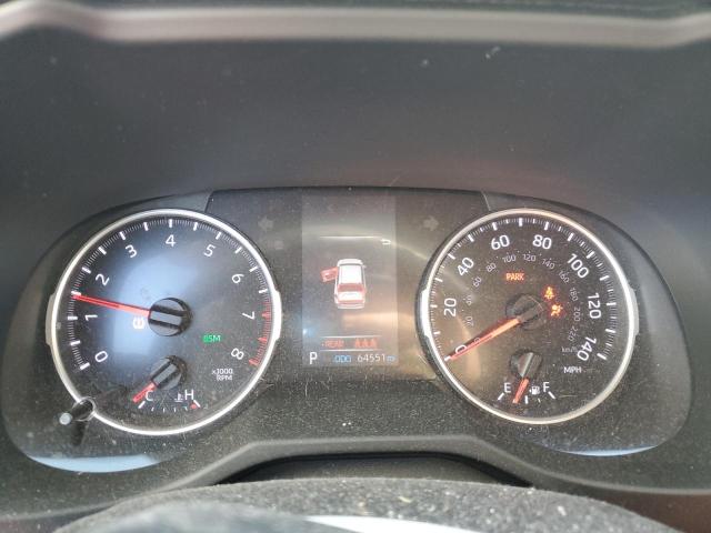 2T3P1RFV9LW126215 - 2020 TOYOTA RAV4 XLE WHITE photo 9