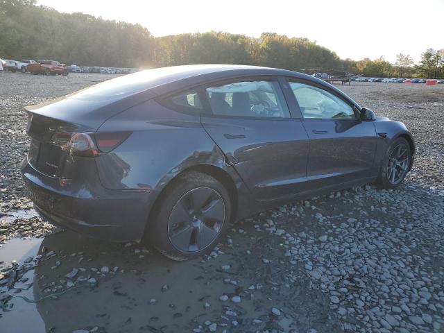 5YJ3E1EB9NF327892 - 2022 TESLA MODEL 3 Մոխրագույն լուսանկար 3