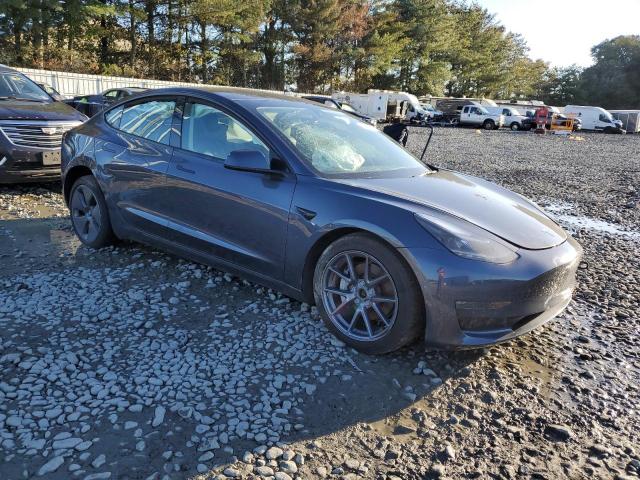 5YJ3E1EB9NF327892 - 2022 TESLA MODEL 3 Մոխրագույն լուսանկար 4