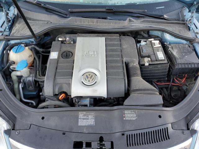 WVWAA71F58V046869 - 2008 VOLKSWAGEN EOS TURBO Көк фото 11