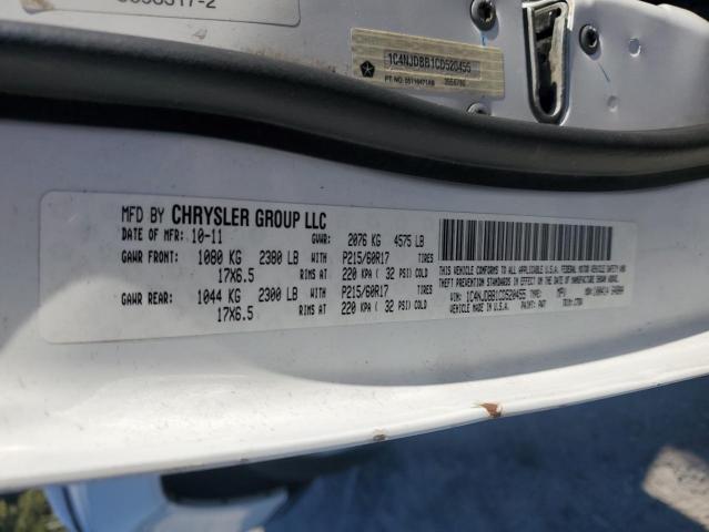 1C4NJDBB1CD520455 - 2012 JEP COMPASS SPORT Weiß Foto 13