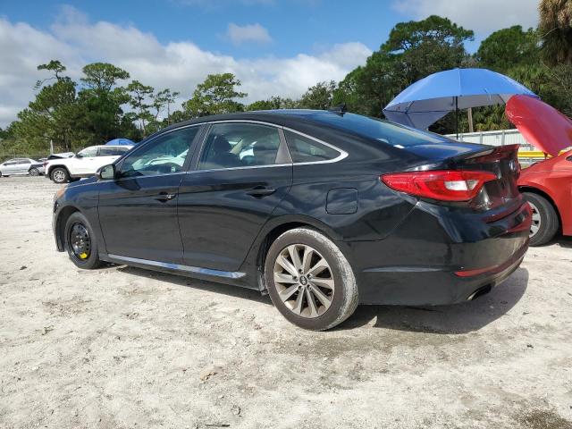 5NPE34AF3GH309210 - 2016 HYUNDAI SONATA SPORT BLACK photo 2