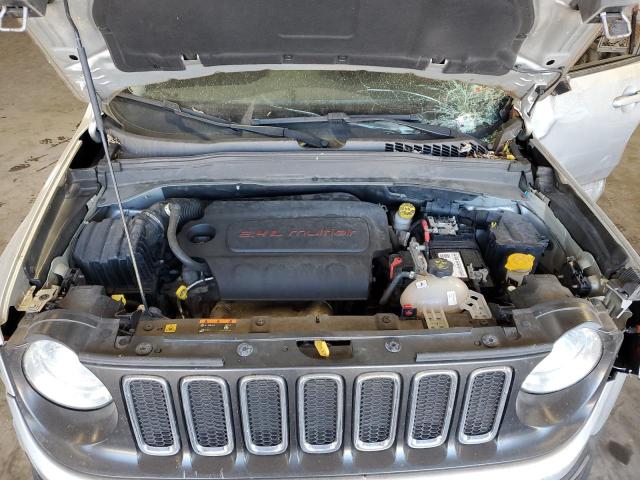 ZACCJBAT9GPD16399 - 2016 JEEP RENEGADE SPORT SILVER photo 12