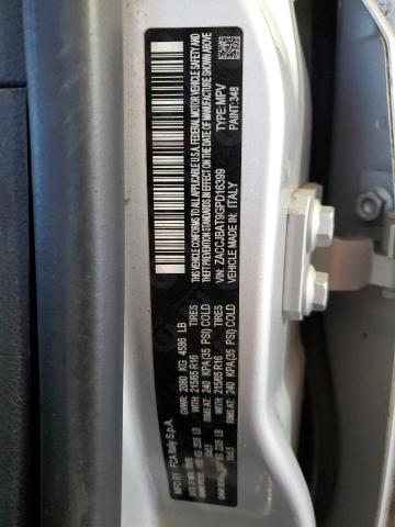 ZACCJBAT9GPD16399 - 2016 JEEP RENEGADE SPORT SILVER photo 14