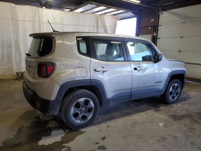 ZACCJBAT9GPD16399 - 2016 JEEP RENEGADE SPORT SILVER photo 3