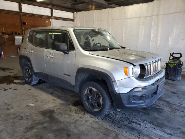 ZACCJBAT9GPD16399 - 2016 JEEP RENEGADE SPORT SILVER photo 4