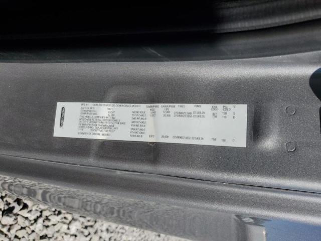 3AKJHHDR9NSNJ4971 - 2022 FREIGHTLINER CASCADIA 1 Gris foto 10