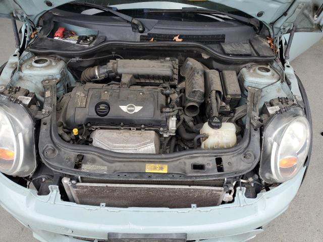 WMWSU3C57DT545779 - 2013 MINI COOPER BLUE photo 11