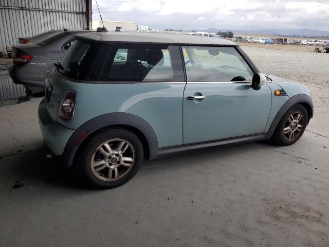 WMWSU3C57DT545779 - 2013 MINI COOPER BLUE photo 3
