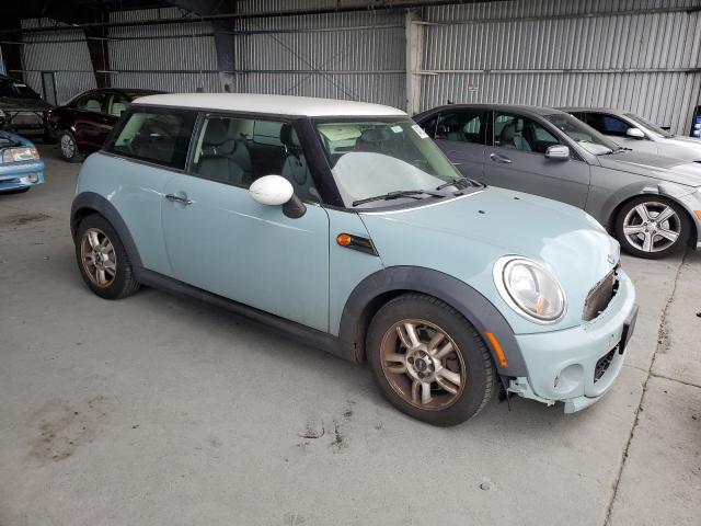 WMWSU3C57DT545779 - 2013 MINI COOPER BLUE photo 4