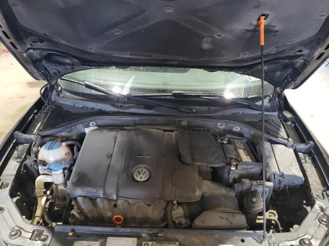 1VWAP7A32CC098627 - 2012 VOLKSWAGEN PASSAT S BLACK photo 11