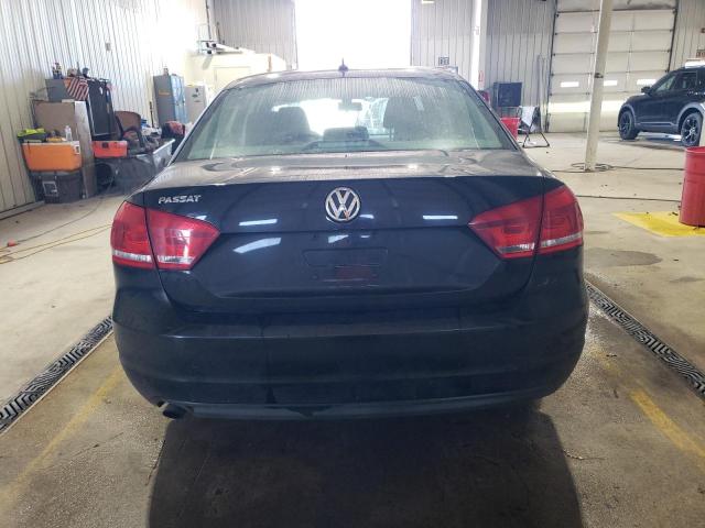 1VWAP7A32CC098627 - 2012 VOLKSWAGEN PASSAT S BLACK photo 6