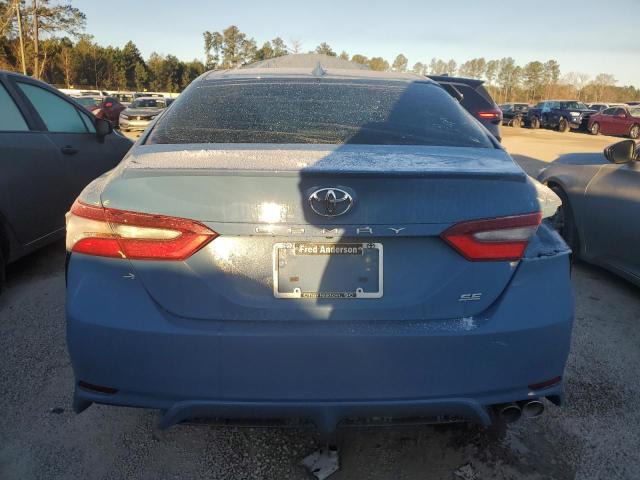4T1G11AK7RU199759 - 2024 TOYOTA CAMRY SE NIGHT SHADE BLUE photo 6