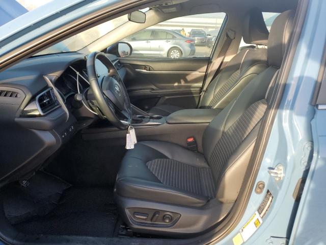 4T1G11AK7RU199759 - 2024 TOYOTA CAMRY SE NIGHT SHADE BLUE photo 7