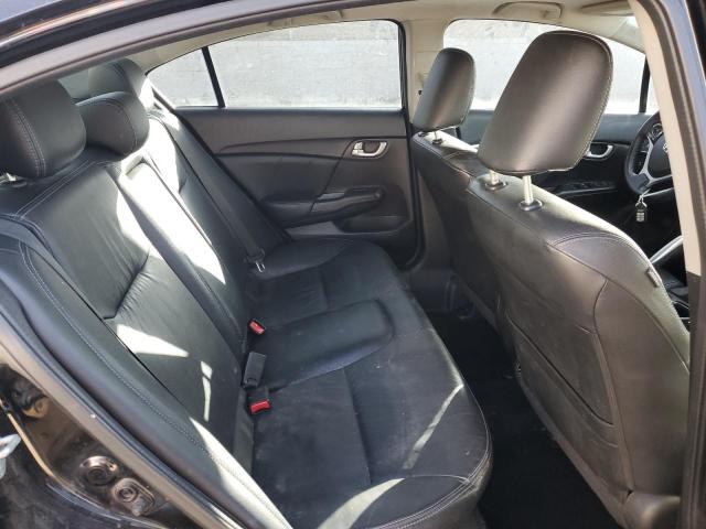 19XFB2F99FE021581 - 2015 HONDA CIVIC EXL შავი ფოტო 10