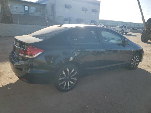 19XFB2F99FE021581 - 2015 HONDA CIVIC EXL შავი ფოტო 3