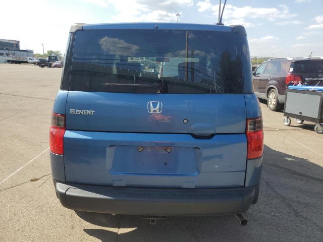 5J6YH18758L008442 - 2008 HONDA ELEMENT EX BLUE photo 6