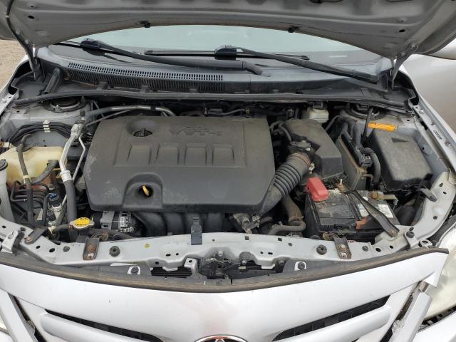2T1BU4EE0BC700120 - 2011 TOYOTA COROLLA BASE 银色 照片 11