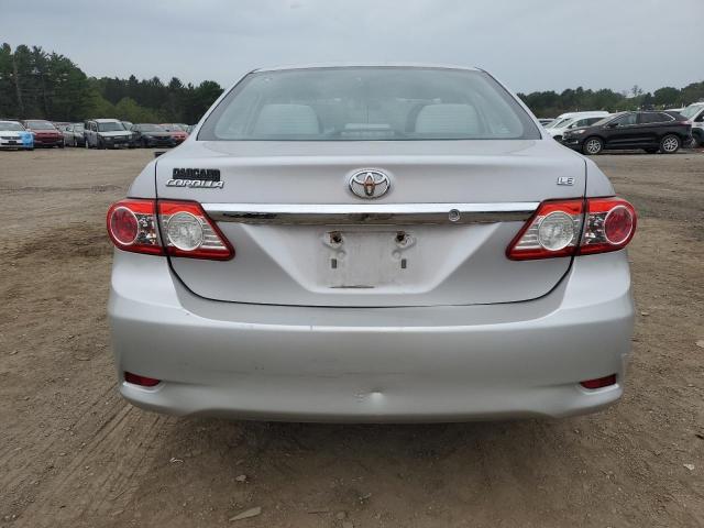 2T1BU4EE0BC700120 - 2011 TOYOTA COROLLA BASE 银色 照片 6
