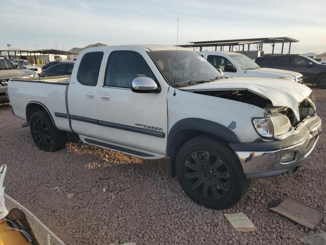 5TBRT3412YS115879 - 2000 TOYOTA TUNDRA ACCESS CAB თეთრი ფოტო 4
