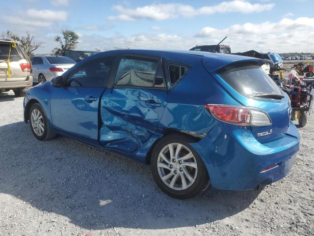 JM1BL1L75C1583033 - 2012 MAZDA 3 I ლურჯი ფოტო 2
