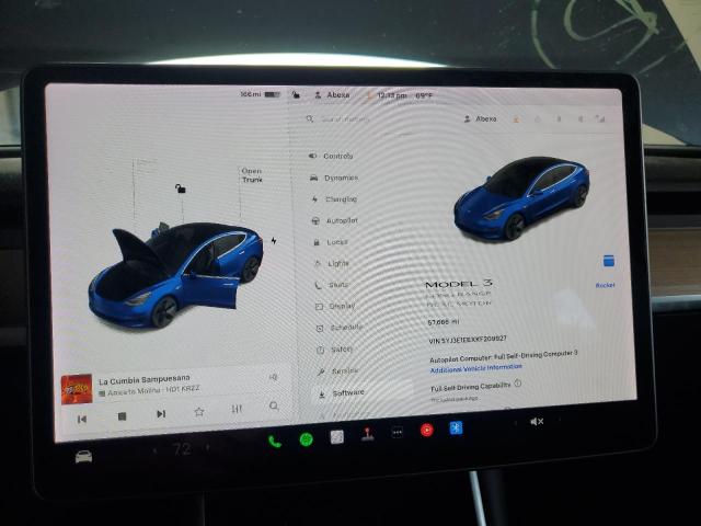 5YJ3E1EBXKF209927 - 2019 TESLA MODEL 3 GRAY photo 9
