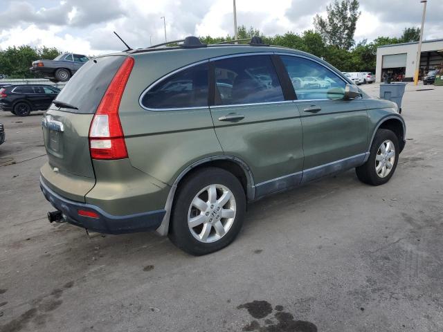 5J6RE38759L014493 - 2009 HONDA CR-V EXL GREEN photo 3
