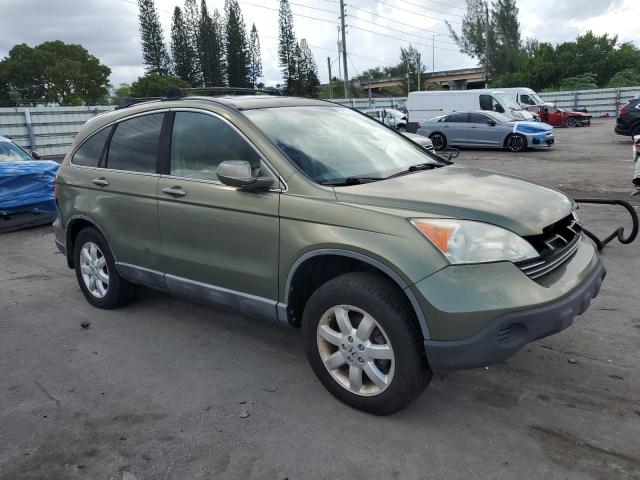 5J6RE38759L014493 - 2009 HONDA CR-V EXL GREEN photo 4