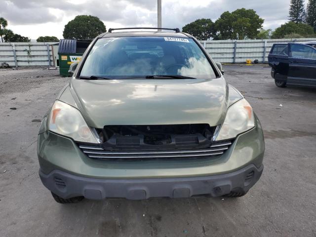 5J6RE38759L014493 - 2009 HONDA CR-V EXL GREEN photo 5