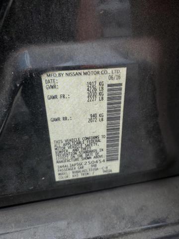 1N4AL3AP5GC250454 - 2016 NISSAN ALTIMA 2.5 黑色 照片 12