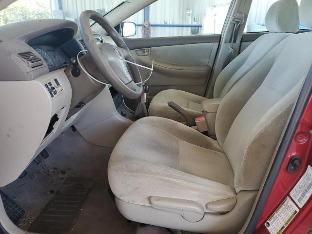 1NXBR32EX7Z838723 - 2007 TOYOTA COROLLA CE წითელი ფოტო 7