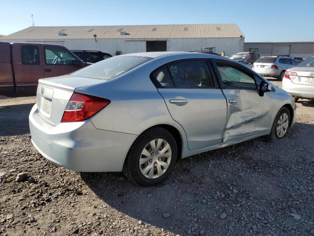 2HGFB2F55CH528413 - 2012 HONDA CIVIC LX SILVER photo 3