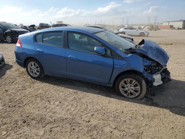 JHMZE2H73AS030751 - 2010 HONDA INSIGHT EX BLUE photo 4