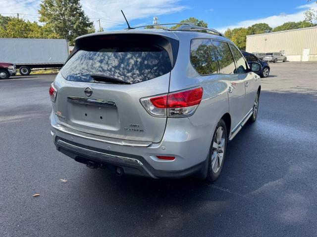 5N1AR2MM6FC714687 - 2015 NISSAN PATHFINDER S 银色 照片 3