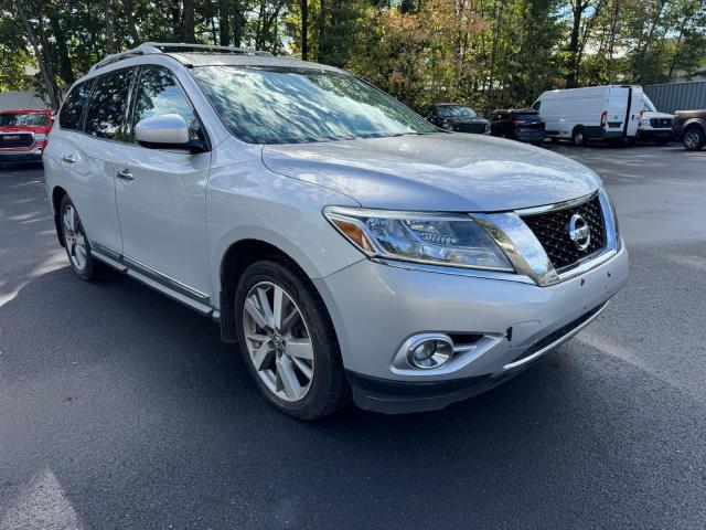 5N1AR2MM6FC714687 - 2015 NISSAN PATHFINDER S 银色 照片 4