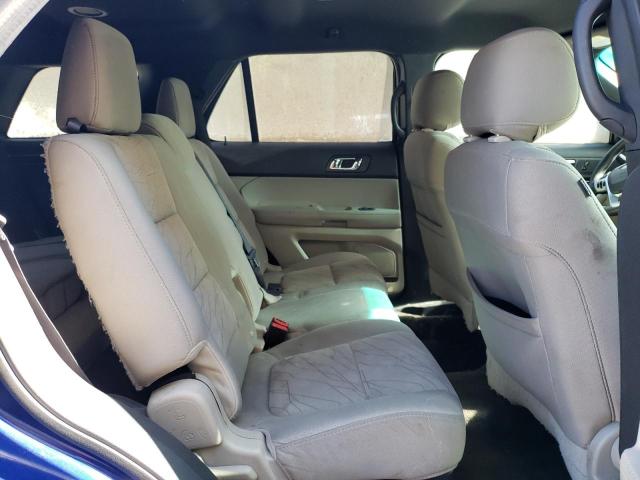 1FM5K8B85DGA76341 - 2013 FORD EXPLORER BLUE photo 11