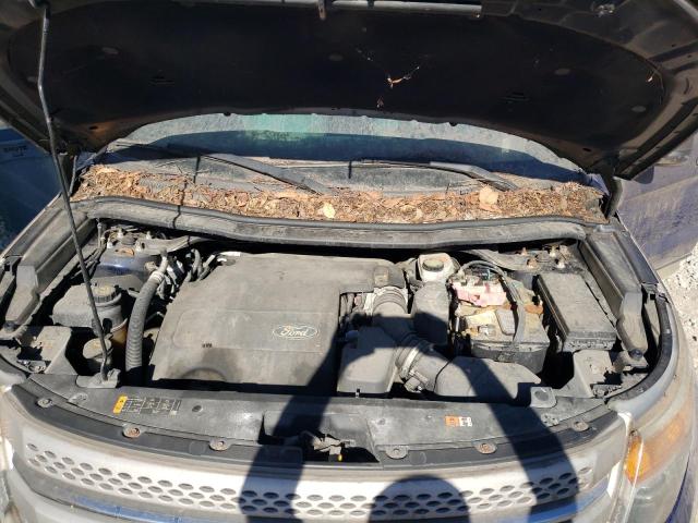 1FM5K8B85DGA76341 - 2013 FORD EXPLORER BLUE photo 12