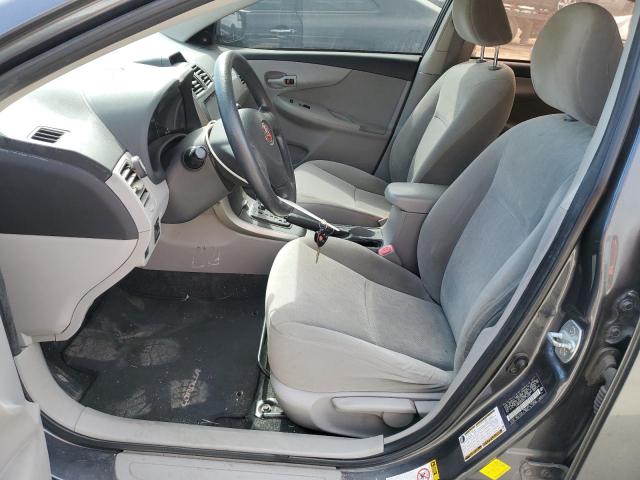 JTDBU4EE2DJ119340 - 2013 TOYOTA COROLLA BASE Gris photo 7