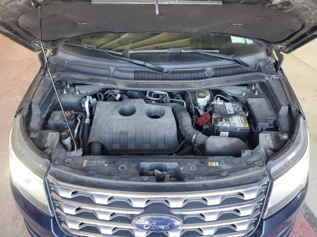 1FM5K8DH6GGC56011 - 2016 FORD EXPLORER XLT Niebieski zdjęcie 12