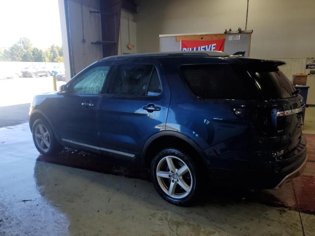 1FM5K8DH6GGC56011 - 2016 FORD EXPLORER XLT Niebieski zdjęcie 2